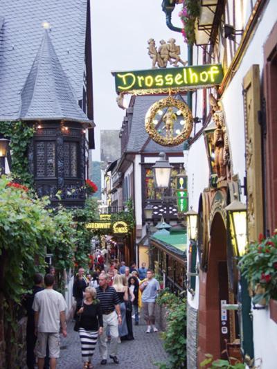 Hotel Lindenwirt Rüdesheim am Rhein Dış mekan fotoğraf